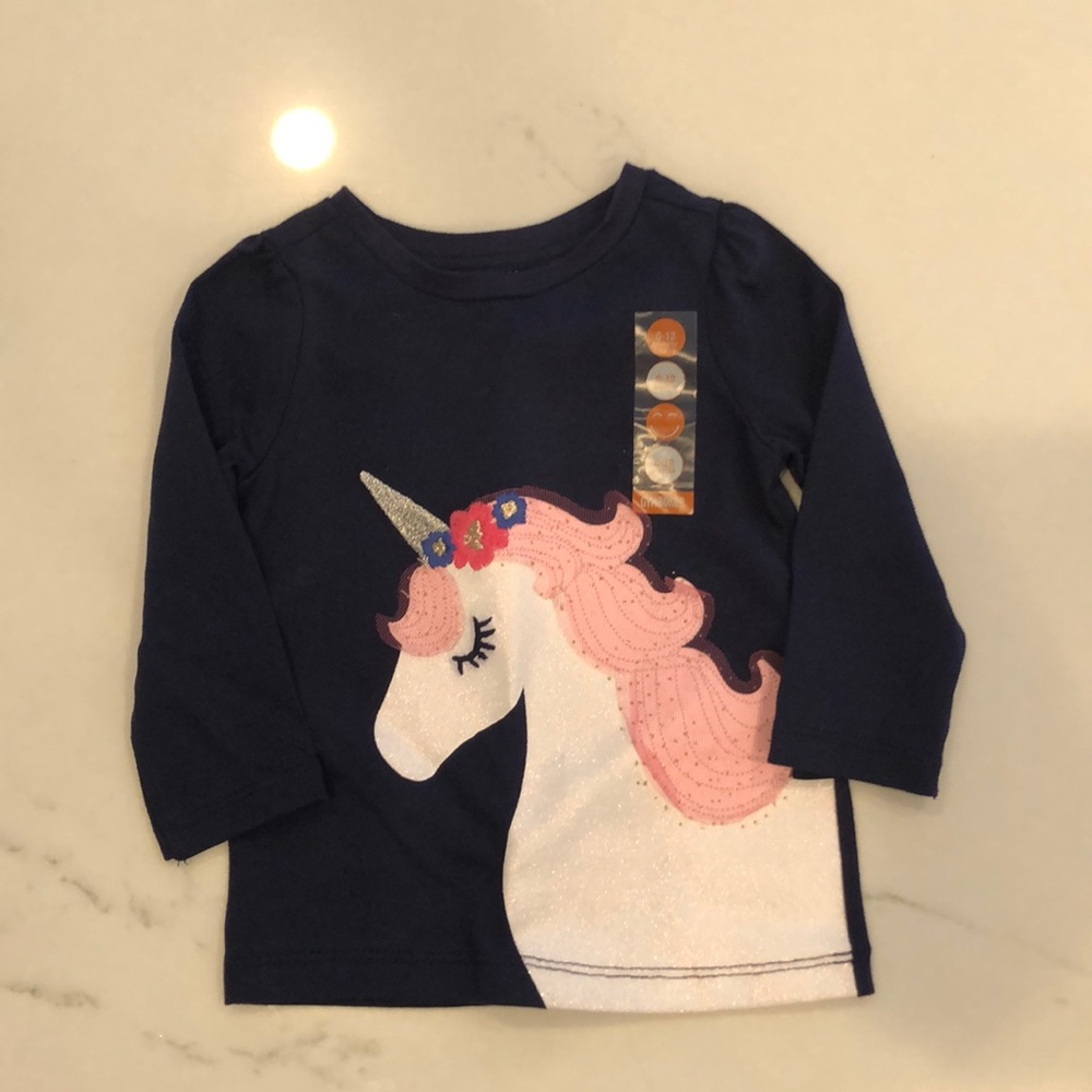 Unicorn long sleeve tee